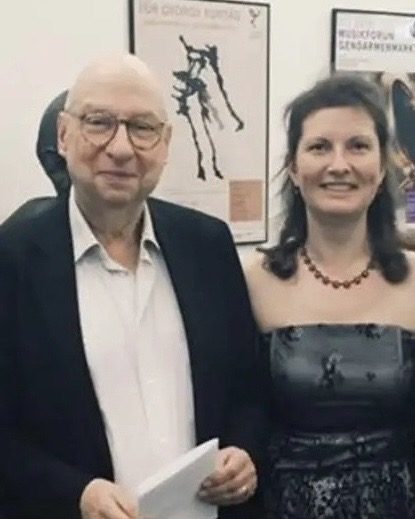 Liana Vlad mit Aribert Reimann