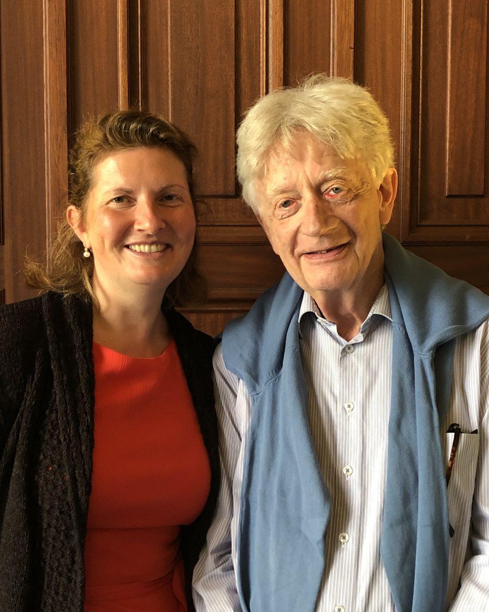 Liana Vlad mit Klaus Hellwig